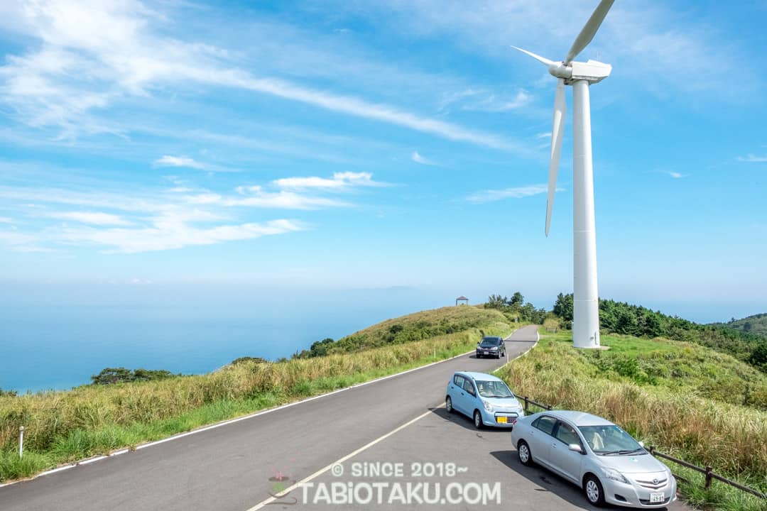 静岡の伊豆にある風車と海が魅せる絶景 東伊豆町風力発電所 に行ってみた