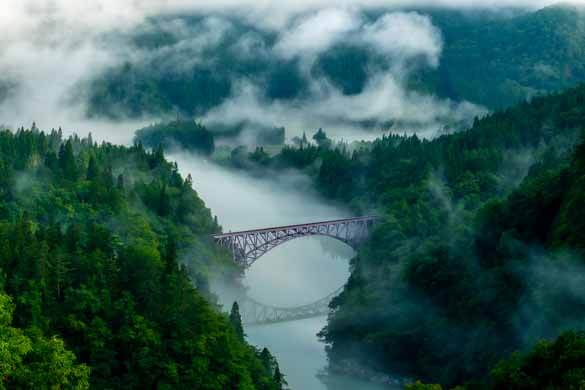 カメラマン】只見線の撮影スポット「第一只見川橋梁展望台」の詳細