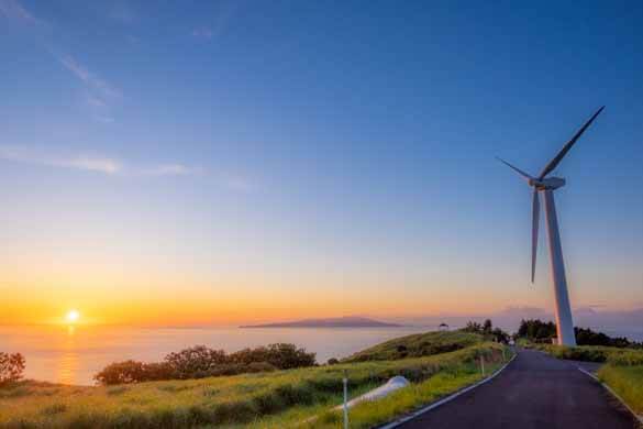 静岡の伊豆にある風車と海が魅せる絶景 東伊豆町風力発電所 に行ってみた 旅おたく Com